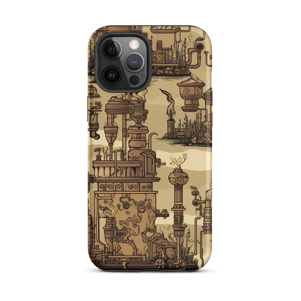 Whimsical Industrial Landscape