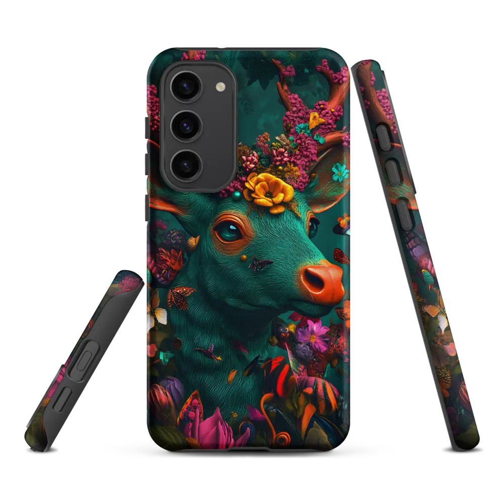 Whimsical Blossoms of the Enchanted Forest | Phone Case |  S23 Plus | Tough Case | Matte