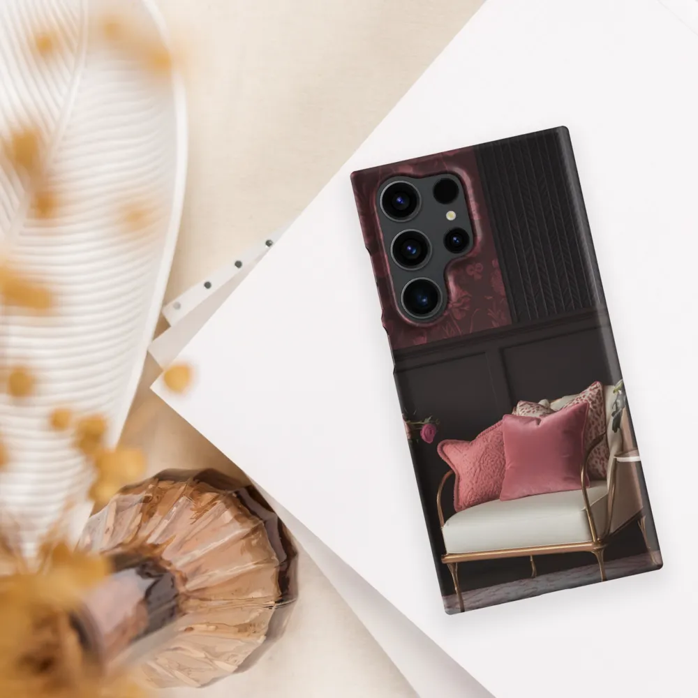 Elegance in Contrast: A Modern Interior Design | Phone Case |  S23 Ultra | Snap Case | Matte