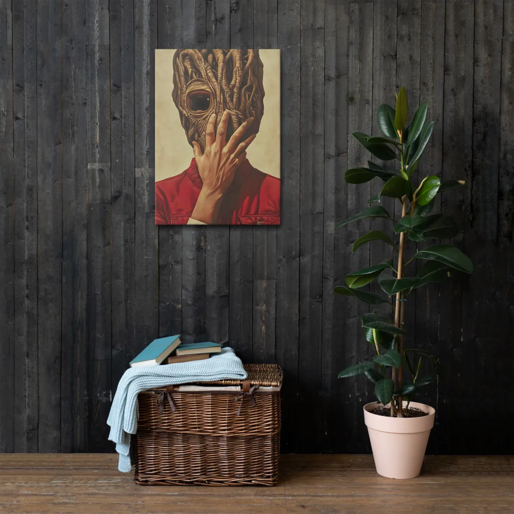 The Mask of Roots | Thin Canvas | 20″×28″