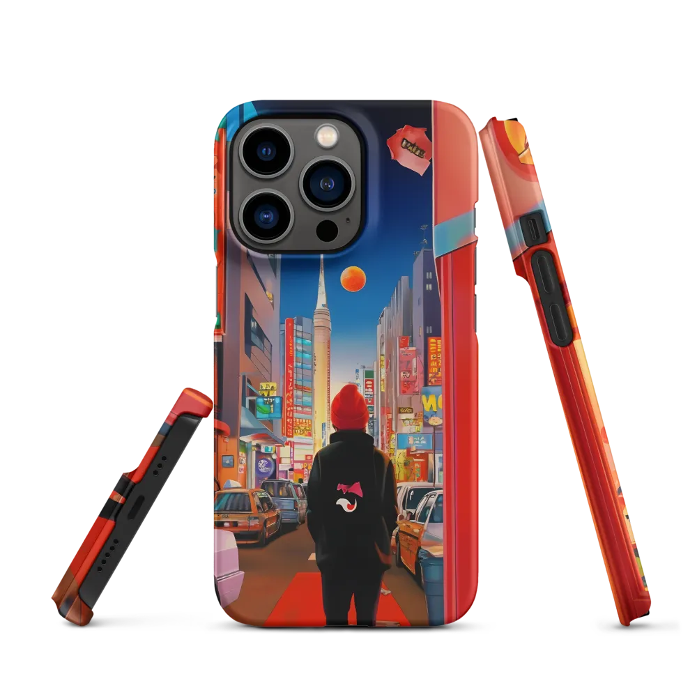 Urban Echoes: Twilight Dreams | Phone Case |  13 Pro | Snap Case | Matte