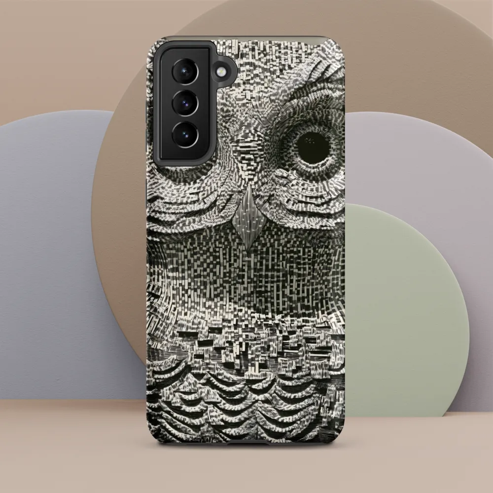Intricate Owl of Textures