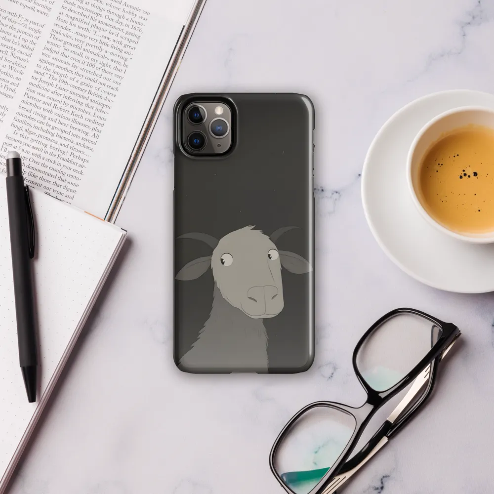 Whimsical Goat in Darkness | Phone Case |  11 Pro Max | Snap Case | Glossy