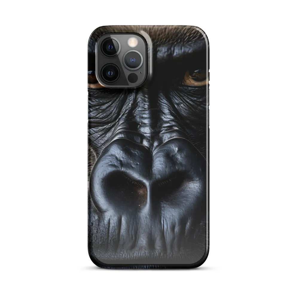 Gaze of the Wild: A Gorilla's Portrait