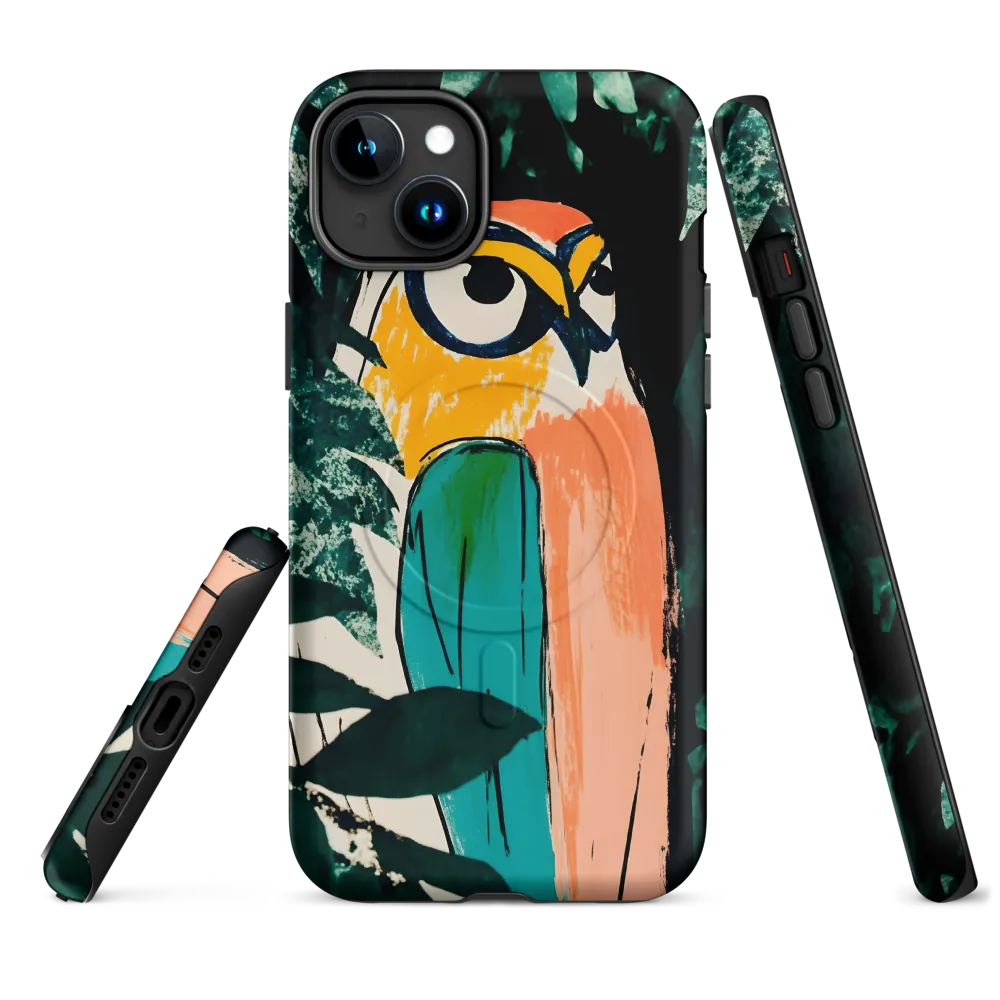 Camouflaged Majesty: The Abstract Owl