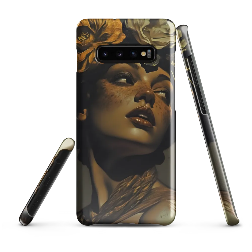 Gilded Serenity | Phone Case |  S10 Plus | Snap Case | Glossy