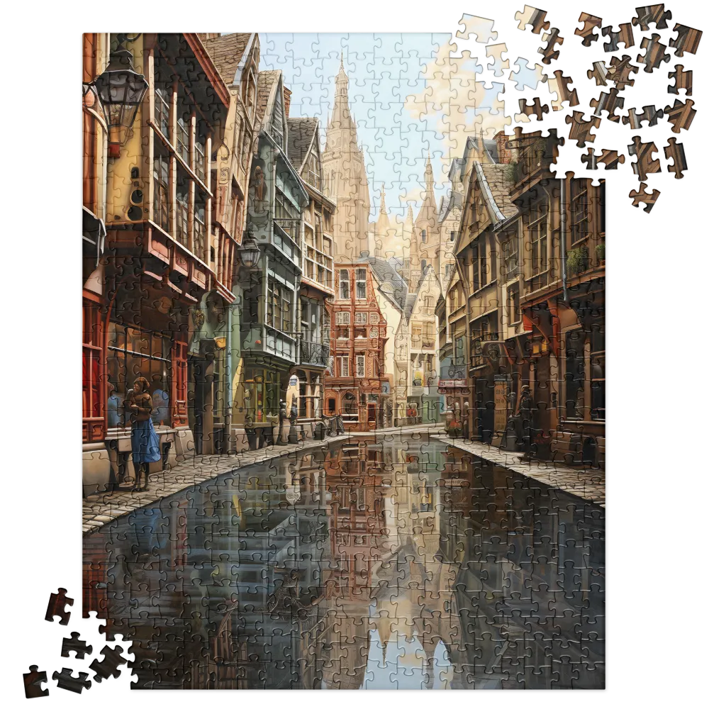 Reflections of a Timeless City | Jigsaw Puzzle | 520 pieces