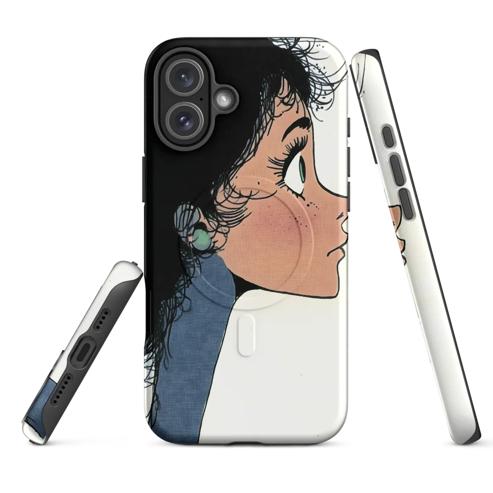 Whispers of Contemplation | Phone Case |  16 Plus | MagSafe® Tough Case | Matte