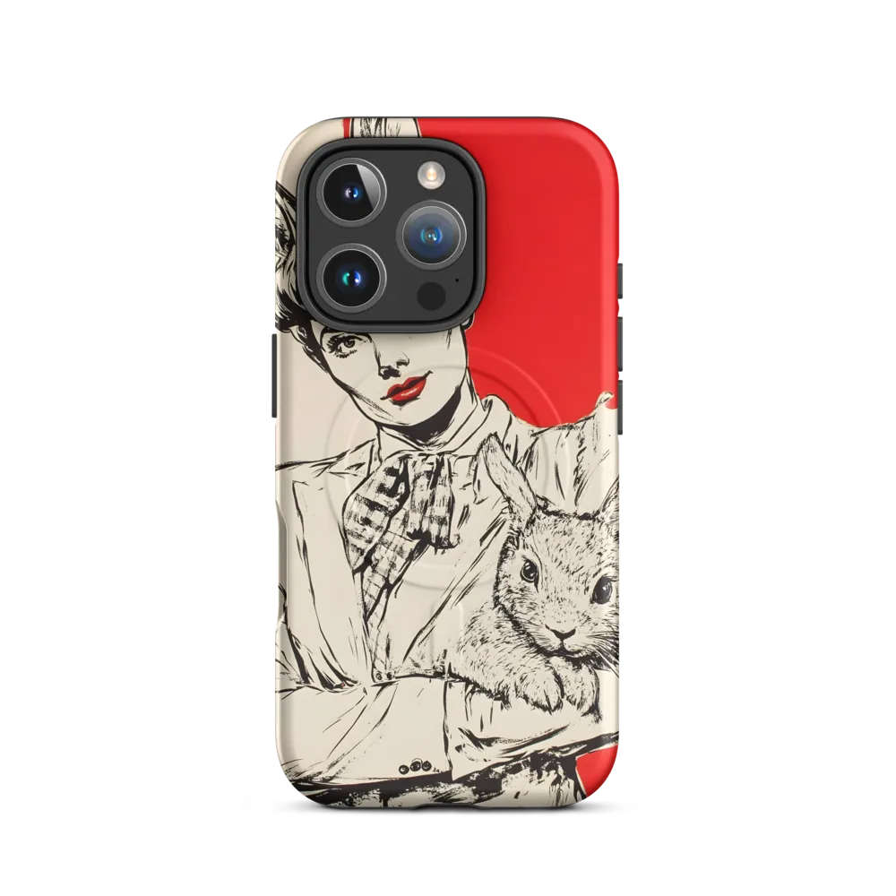 Whimsical Elegance: The Rabbit Lady