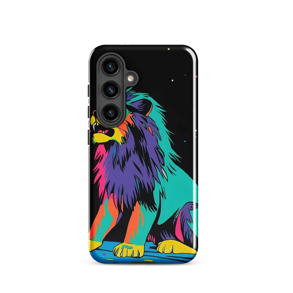 Roaring Colors: The Neon Lion