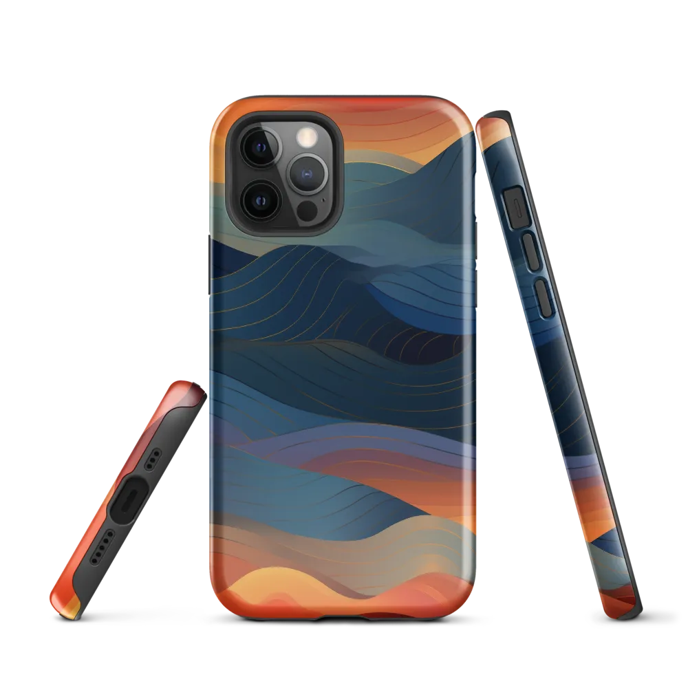Harmonious Waves at Dusk