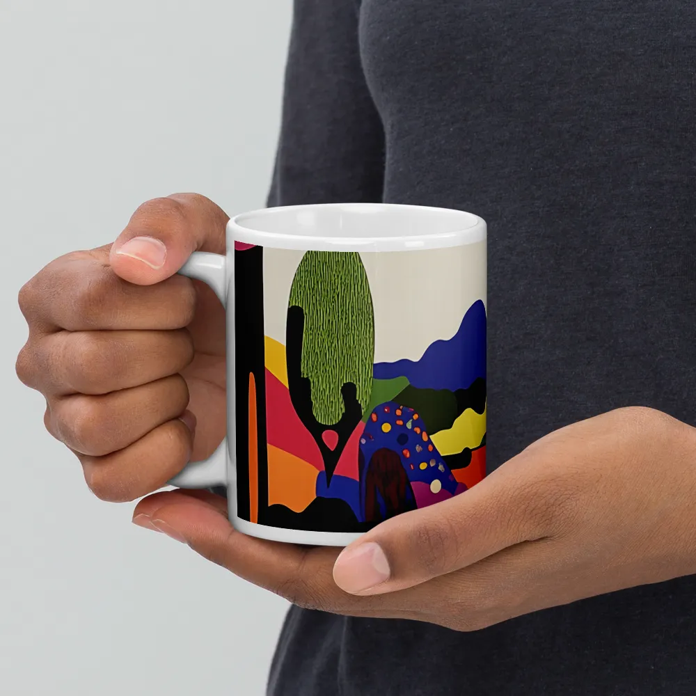 Whimsical Landscape in Color | Mugs | Multiple Sizes & Colors