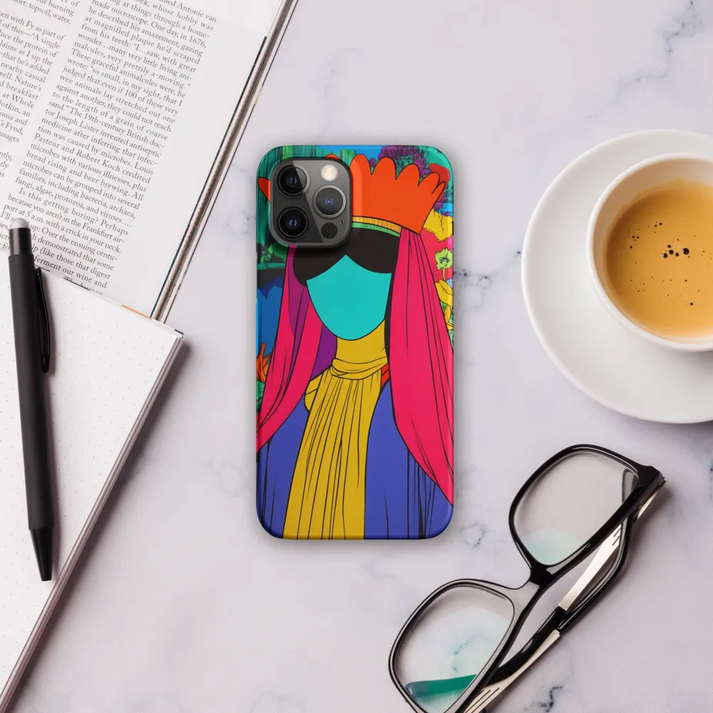 Crowned Surrealism | Phone Case |  12 Pro Max | Snap Case | Matte