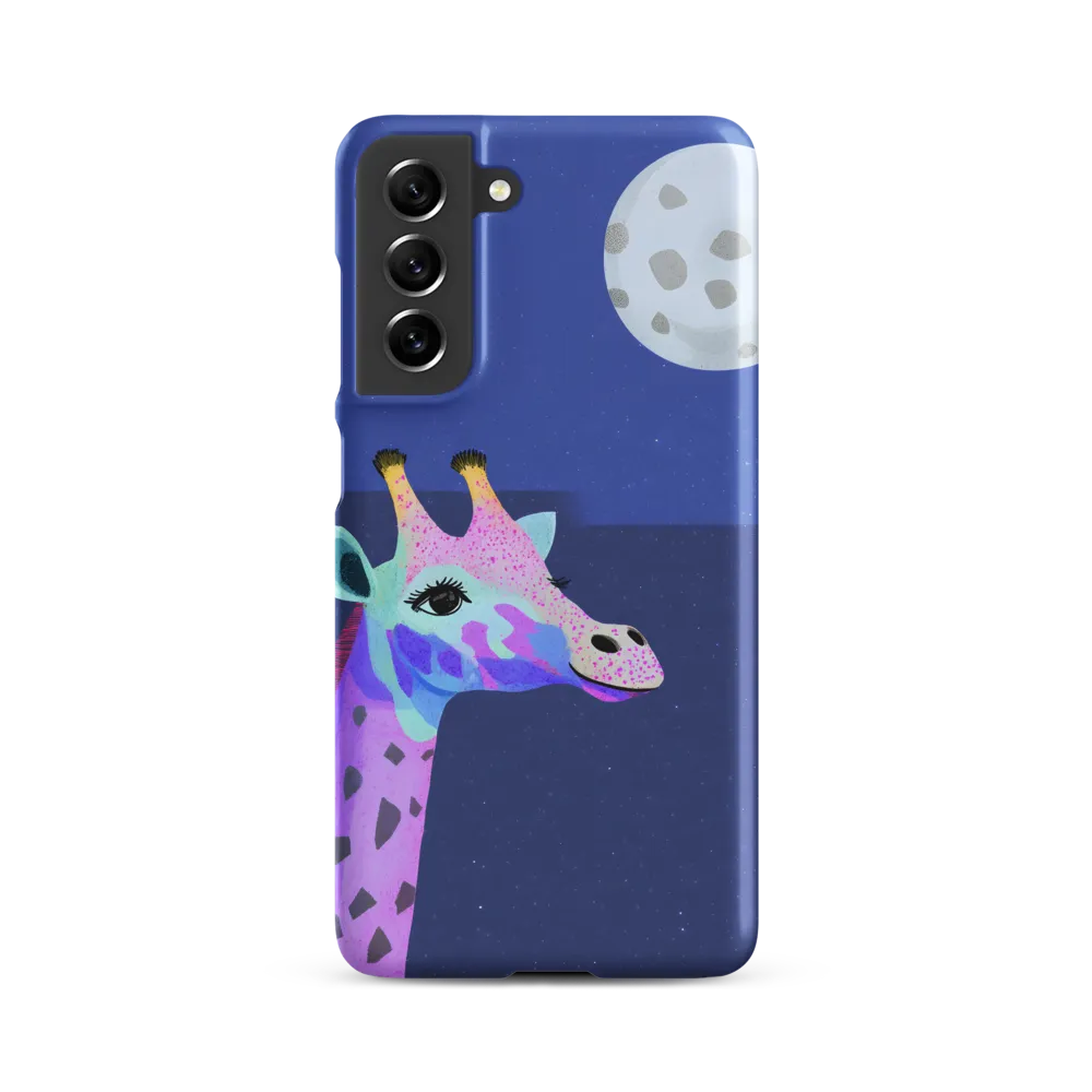 Whimsical Giraffe Under the Stars