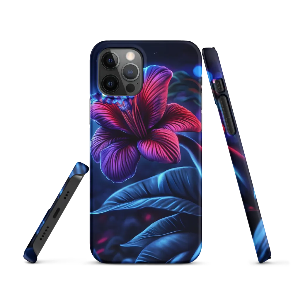 Illuminated Serenity: The Surreal Blossom