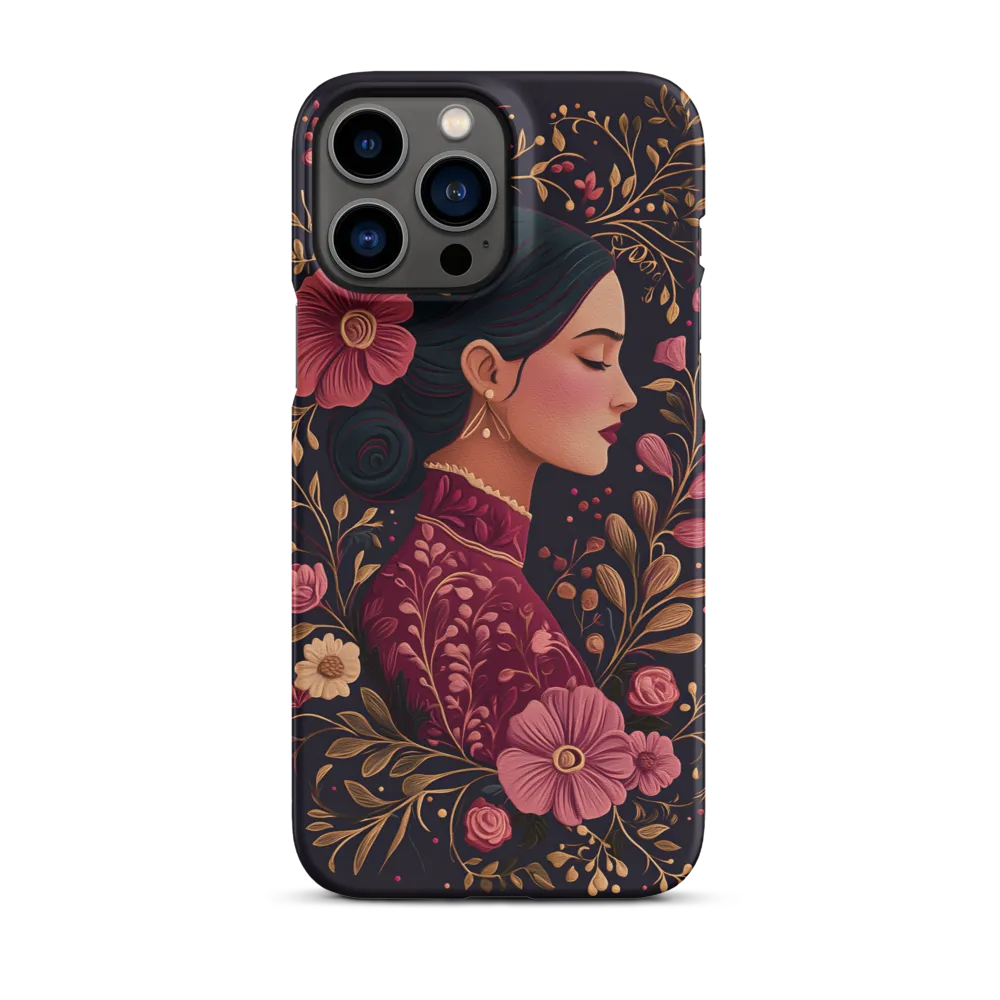 Portrait of Serenity | Phone Case |  13 Pro Max | Snap Case | Matte