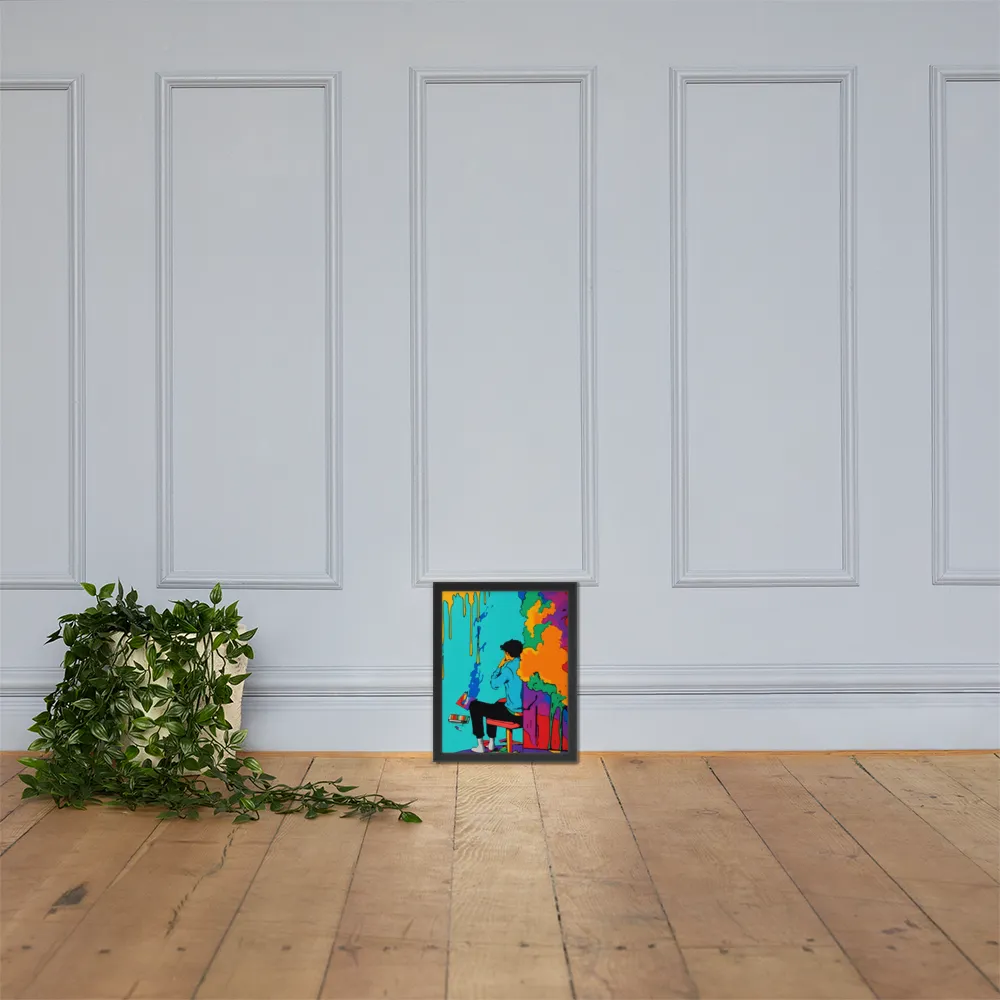 The Artist Within | Poster with Black Frame | 11″×14″