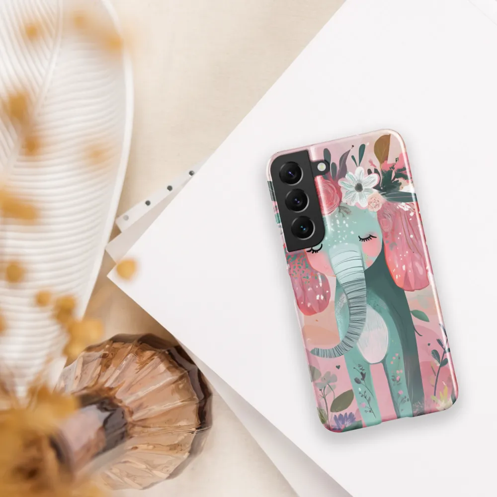 Whimsical Elephant in Bloom