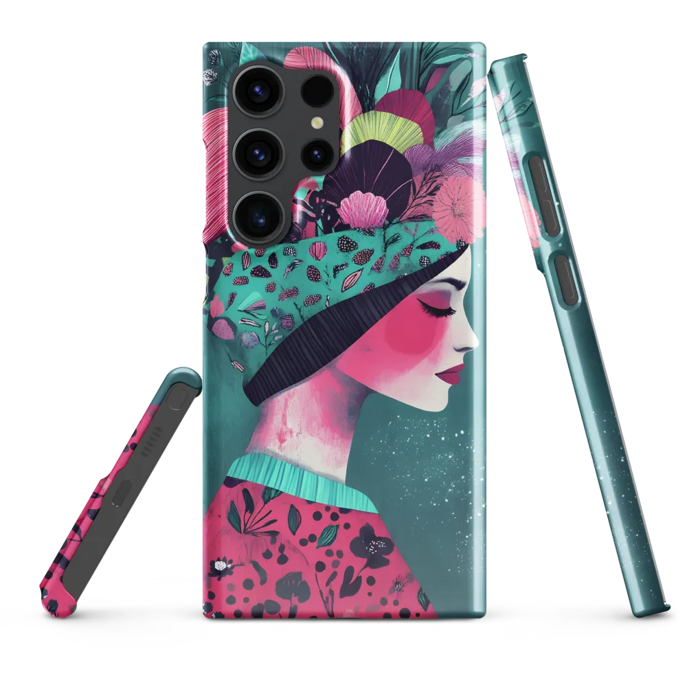 Whimsical Floral Portrait