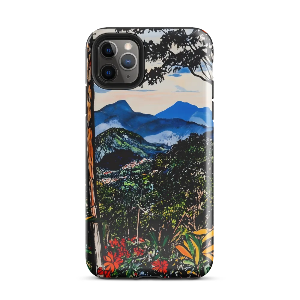 Nature's Vibrant Embrace | Phone Case |  11 Pro Max | Tough Case | Glossy