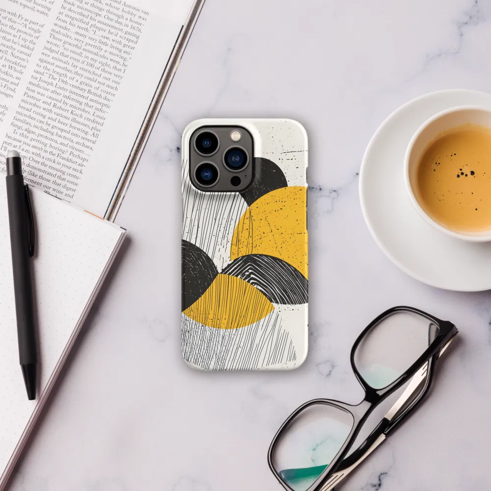 Dynamic Harmony in Black and Yellow