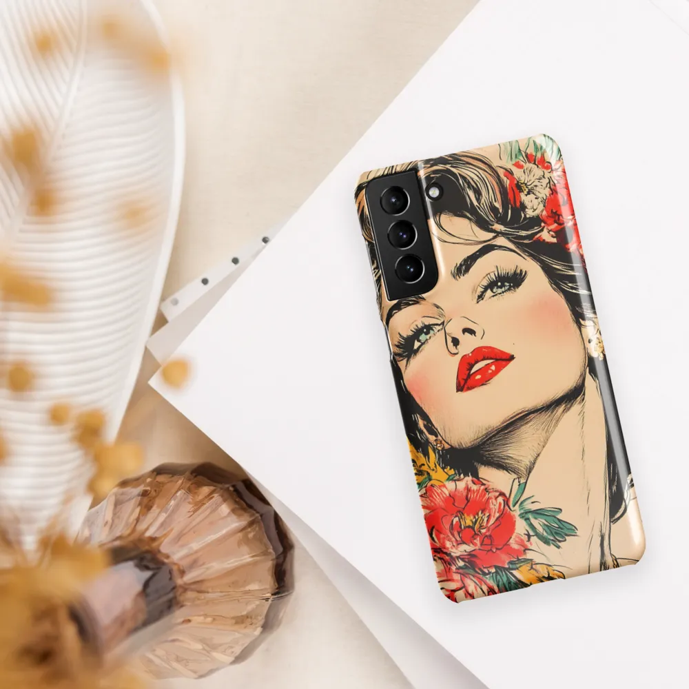 Radiance in Red: A Portrait of Elegance