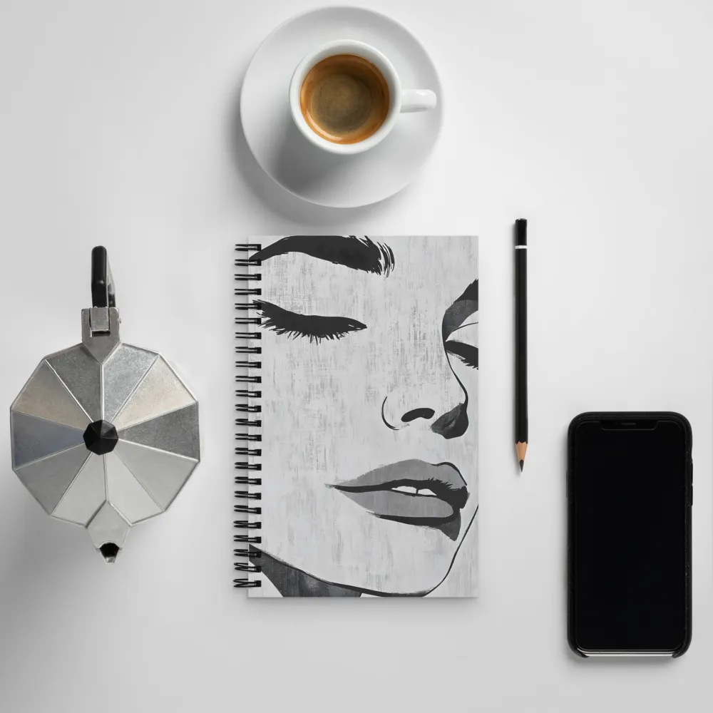 Tranquil Portrait | Spiral Notebook