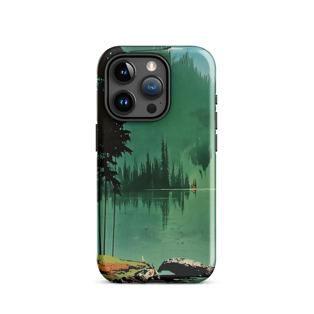 Serenity Reflected: A Tranquil Lake Scene