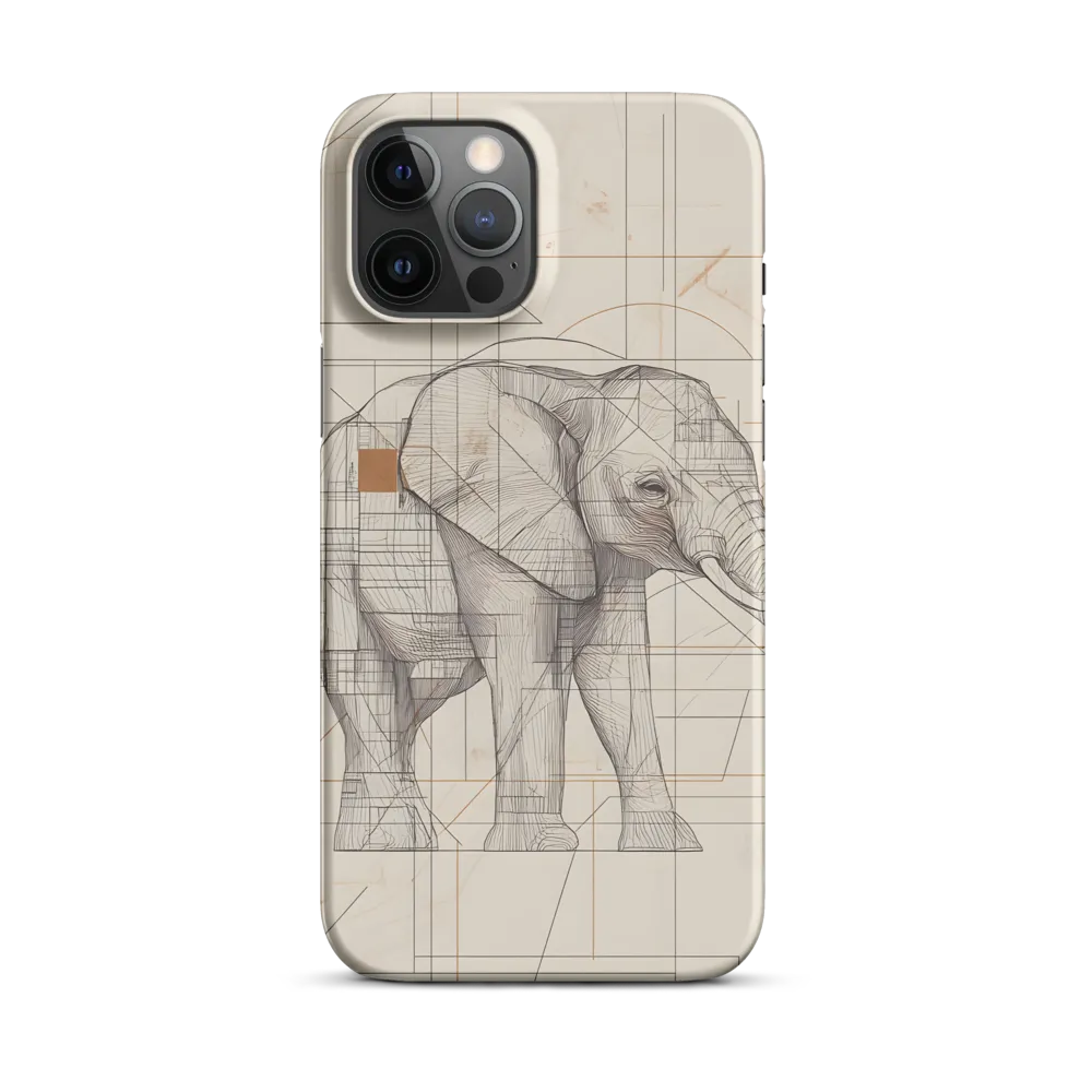 Geometric Elegance: The Steel Elephant