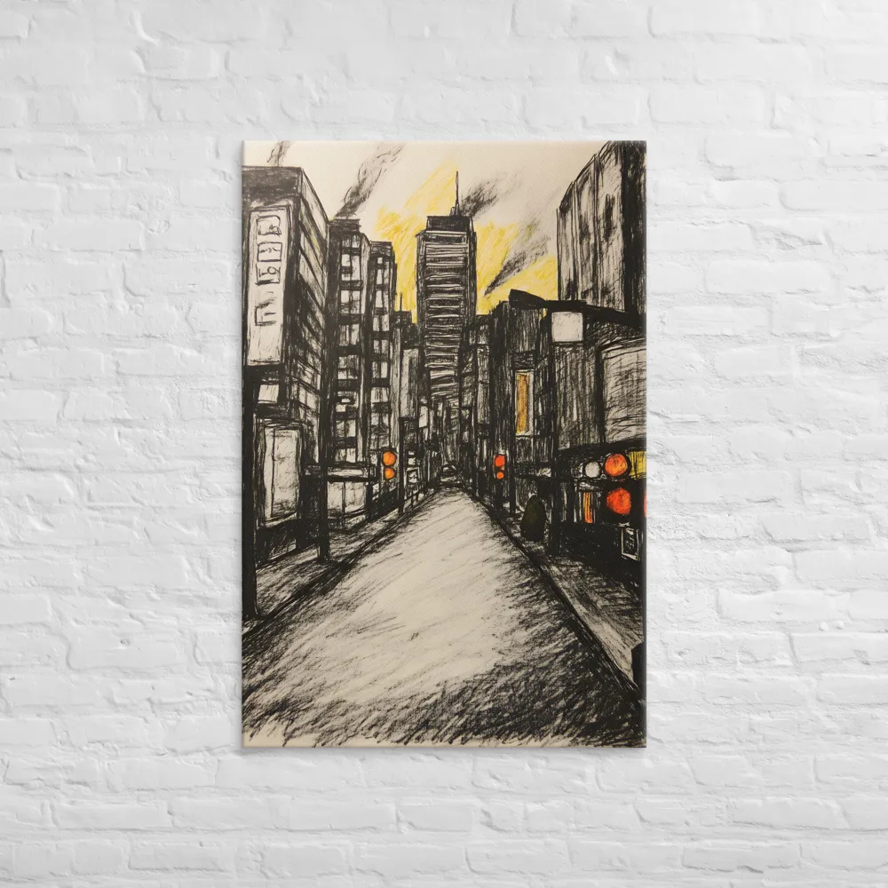 Cityscape of Solitude | Art Print