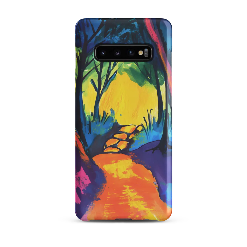 Path Through a Vibrant Forest