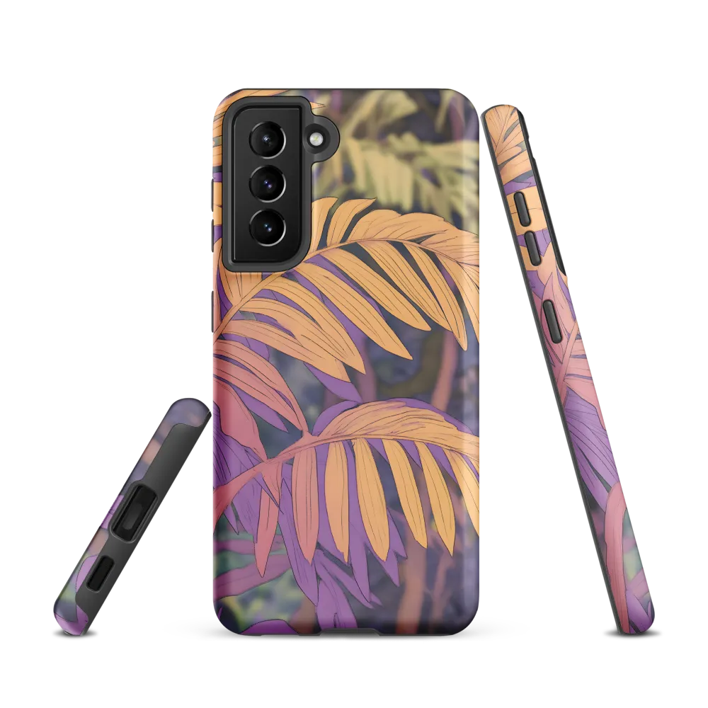 Harmonious Leaves in Digital Twilight