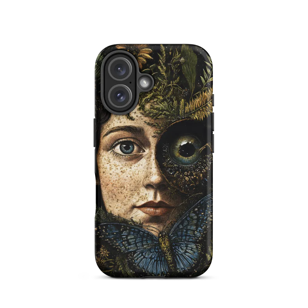 Nature's Embrace: A Surreal Portrait | Phone Case |  16 | Tough Case | Matte