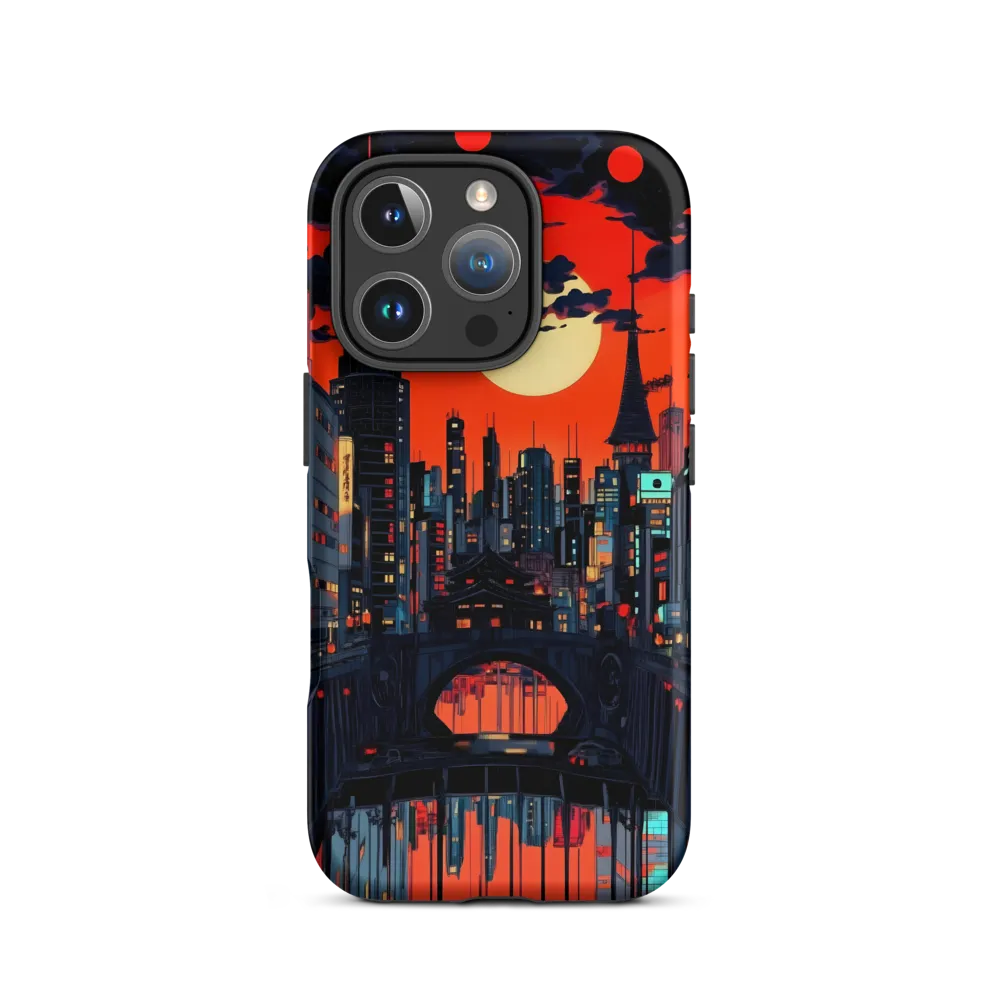 Nightfall in a Neon City