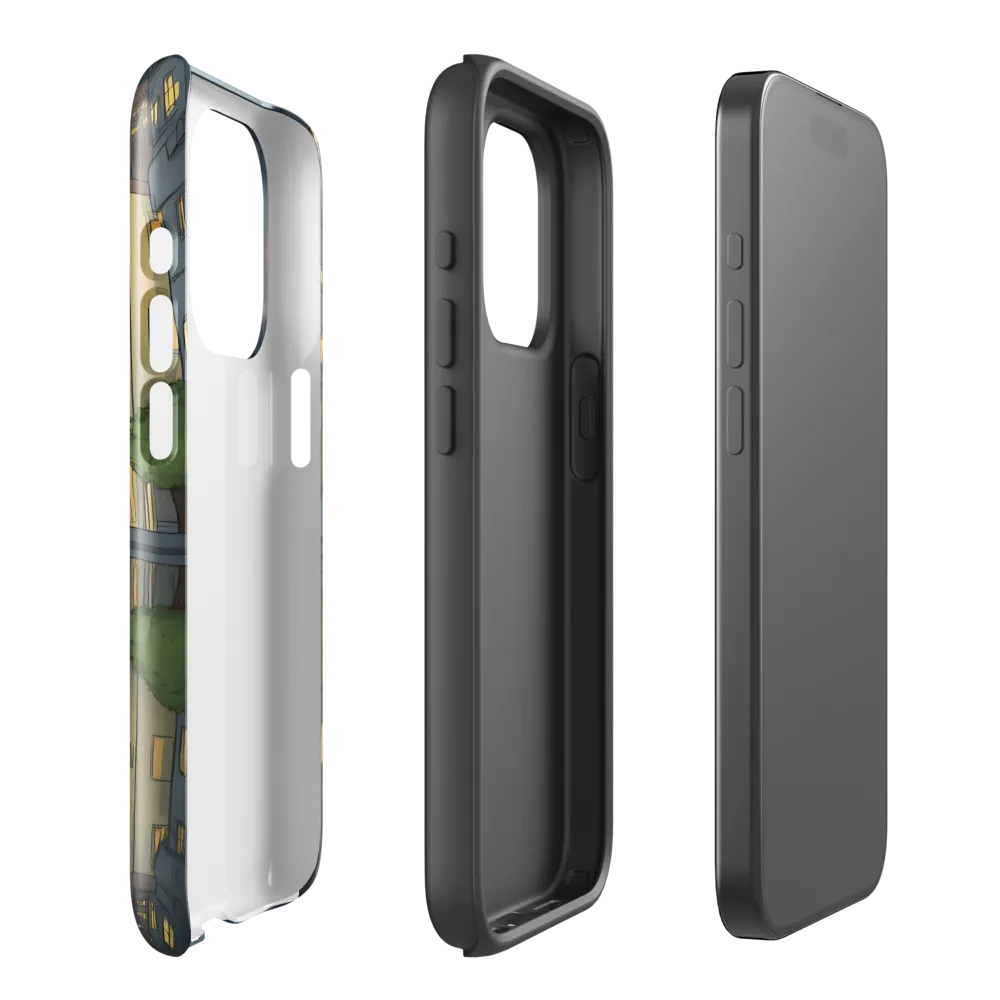 Reflections of a Serene City | Phone Case |  15 Pro | Tough Case | Glossy