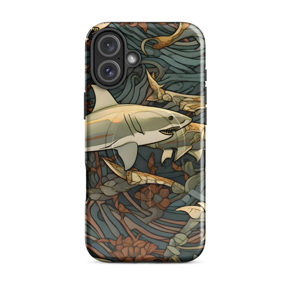 Dynamic Harmony of Sharks and Flora