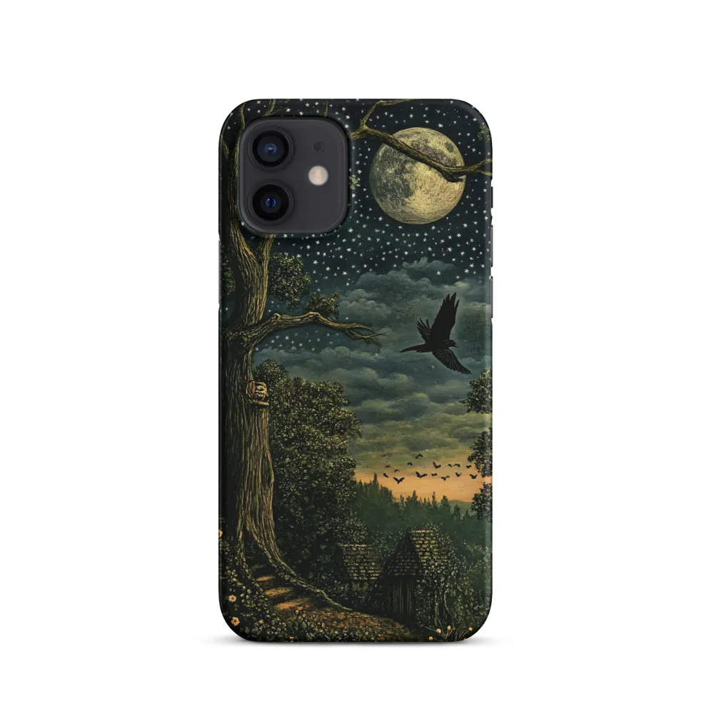 Mystical Nightscape Under the Full Moon