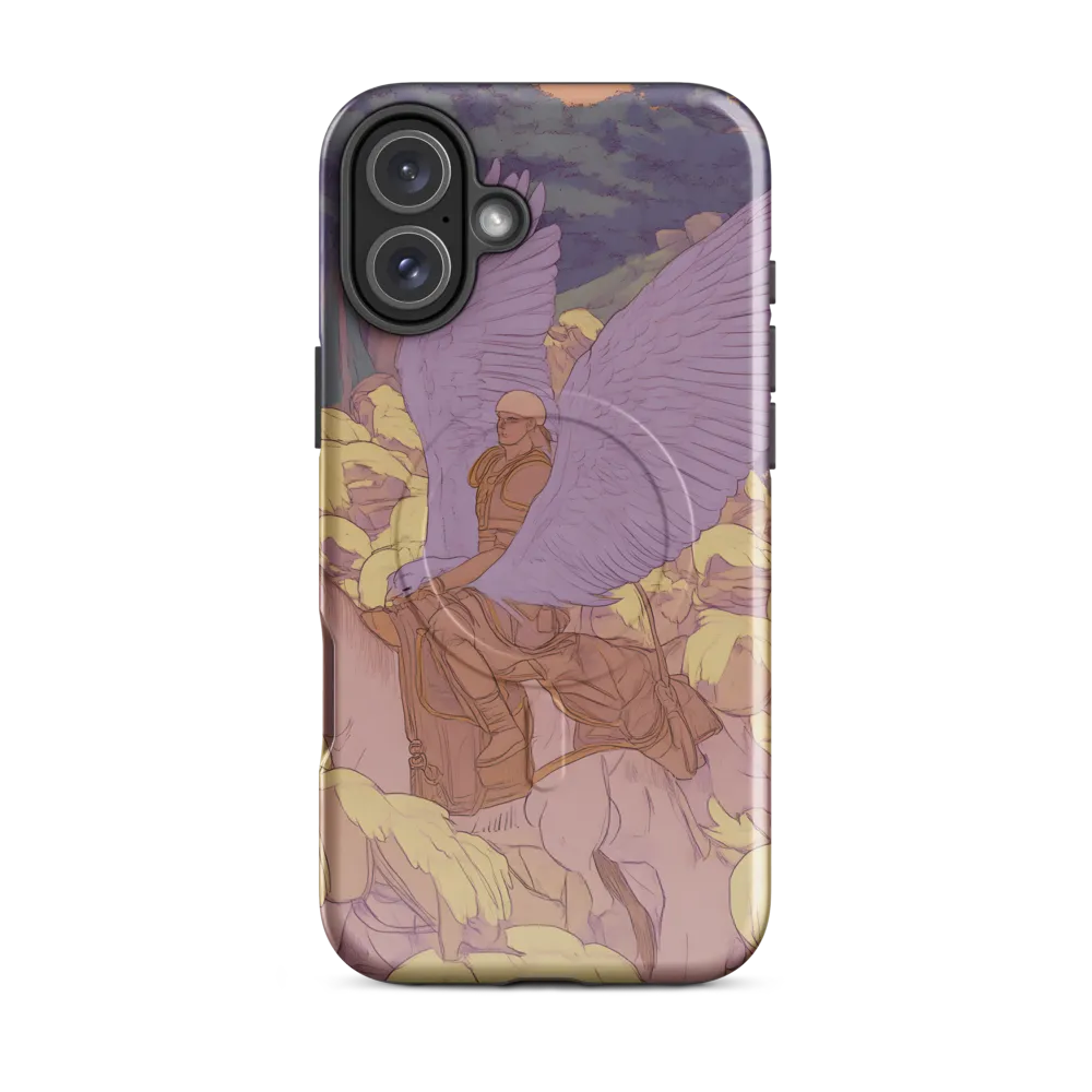 The Winged Guardian | Phone Case |  16 Plus | MagSafe® Tough Case | Glossy