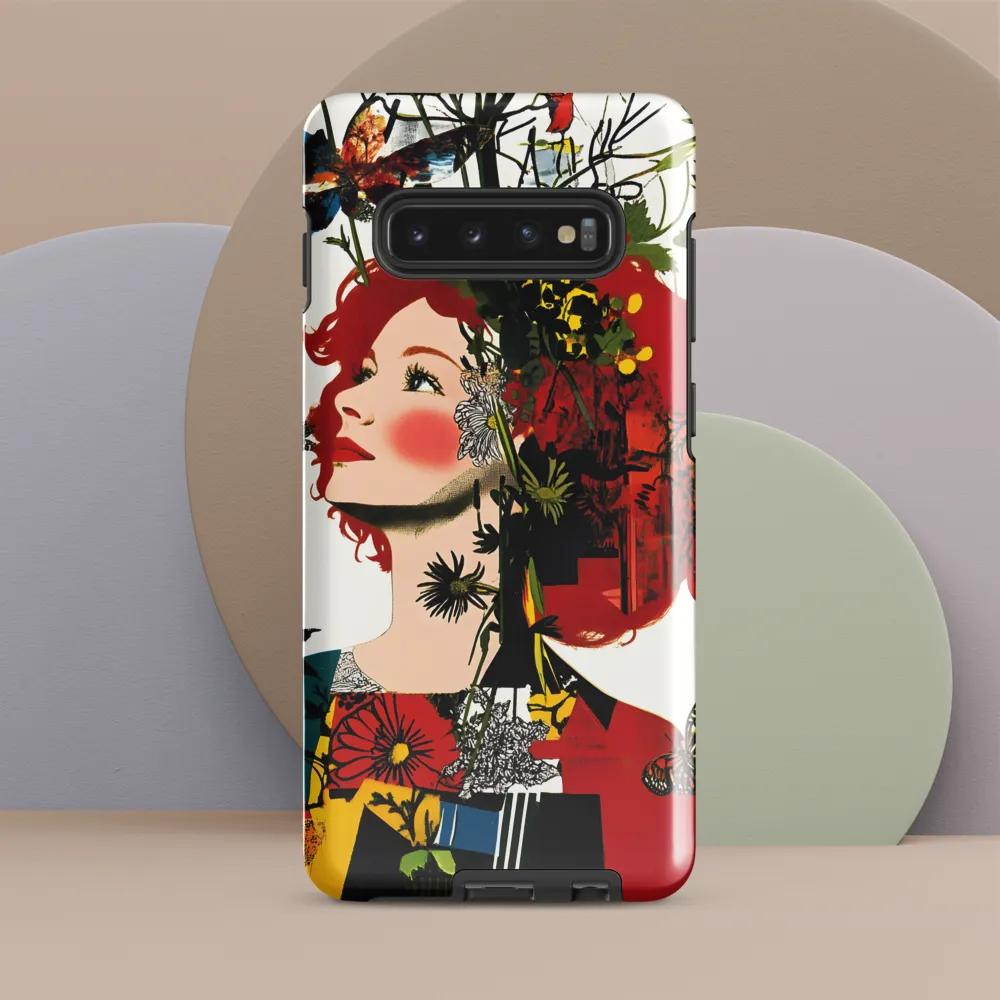 Floral Dreams | Phone Case |  S10 Plus | Tough Case | Glossy