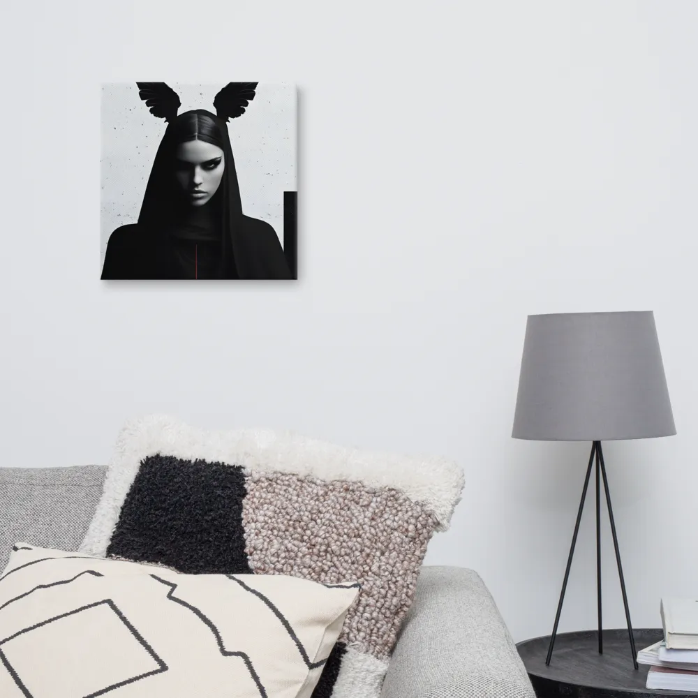 Whispers of Darkness | Canvas | 16″×16″