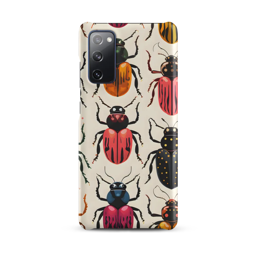 Beetle Mosaic: A Colorful Exploration of Insects | Phone Case |  S20 FE | Snap Case | Matte