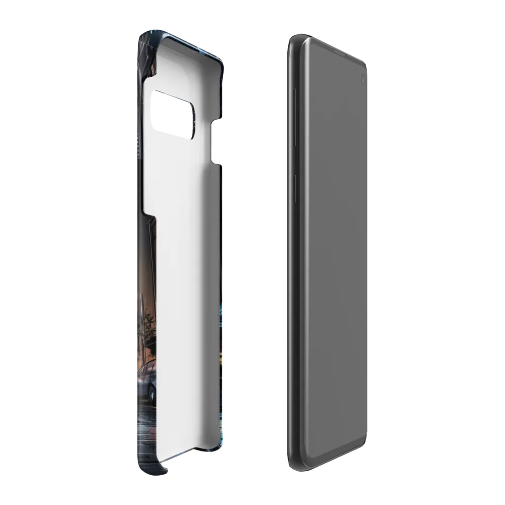 Moonlit Urban Serenity | Phone Case |  S10 Plus | Snap Case | Glossy