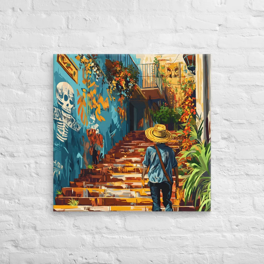 Steps to Adventure | Canvas | 28″×28″