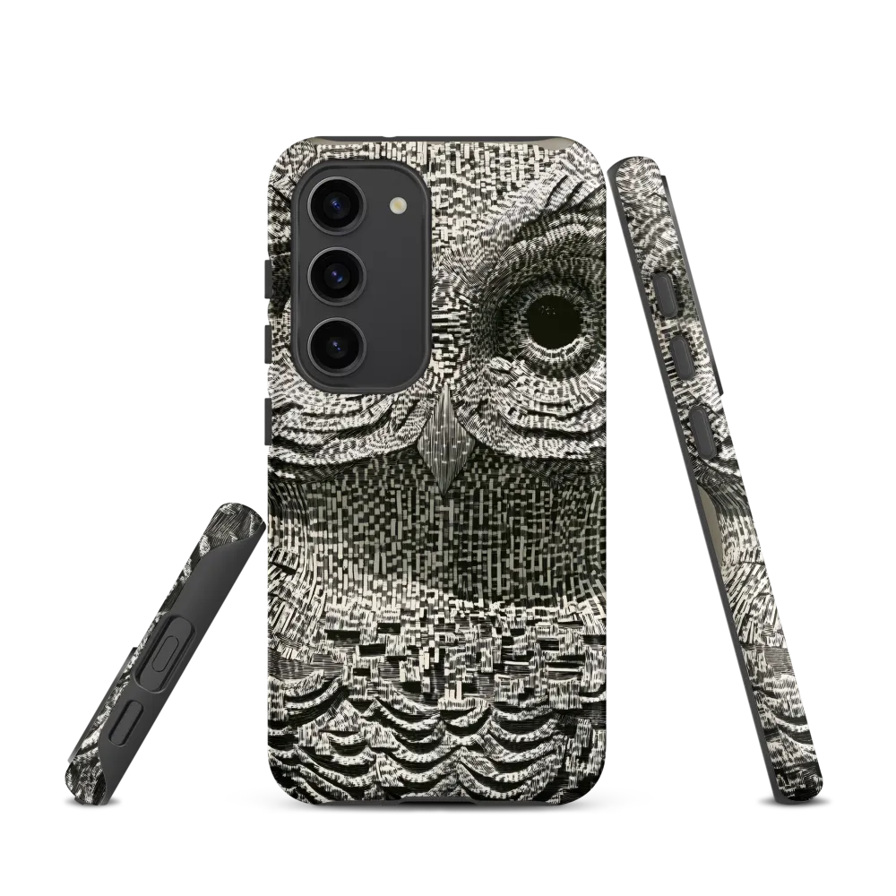 Intricate Owl of Textures