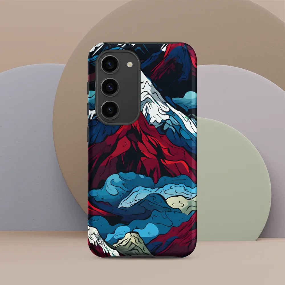 Mountain Majesty: An Abstract Voyage