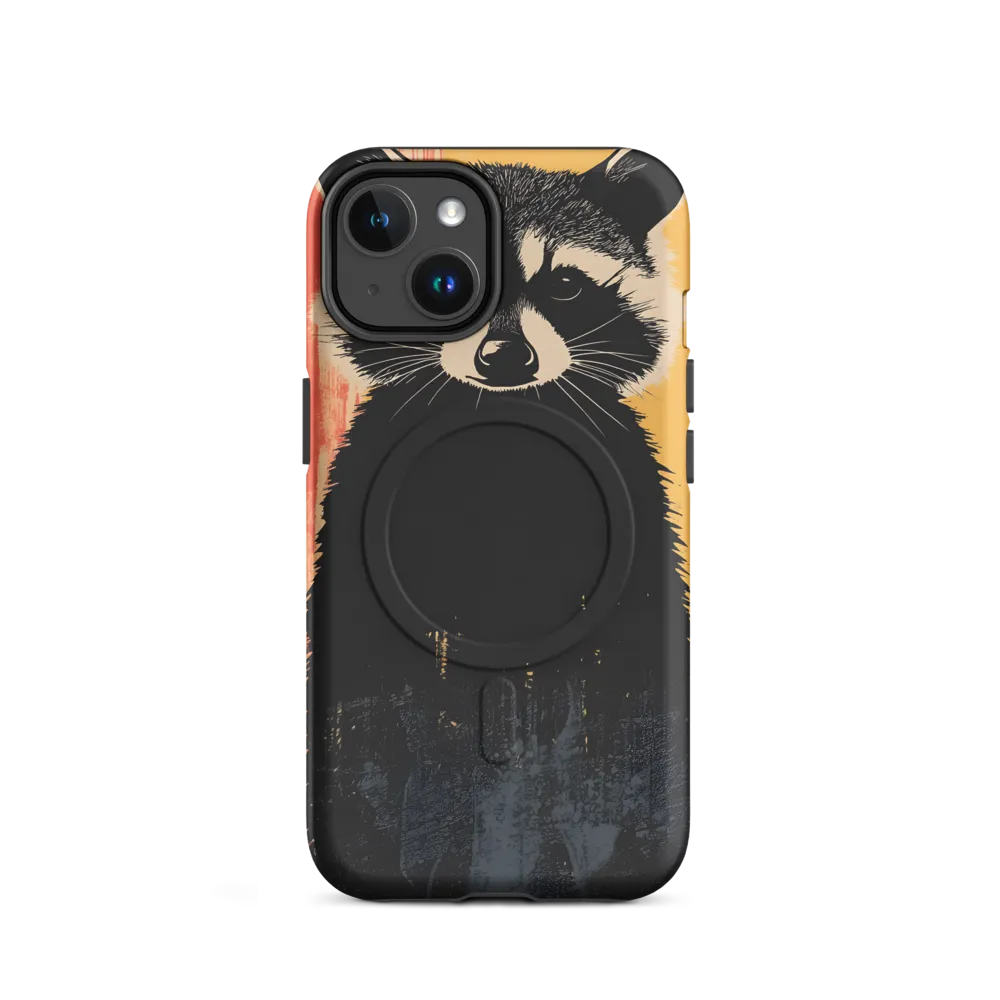 Whimsical Raccoon Portrait