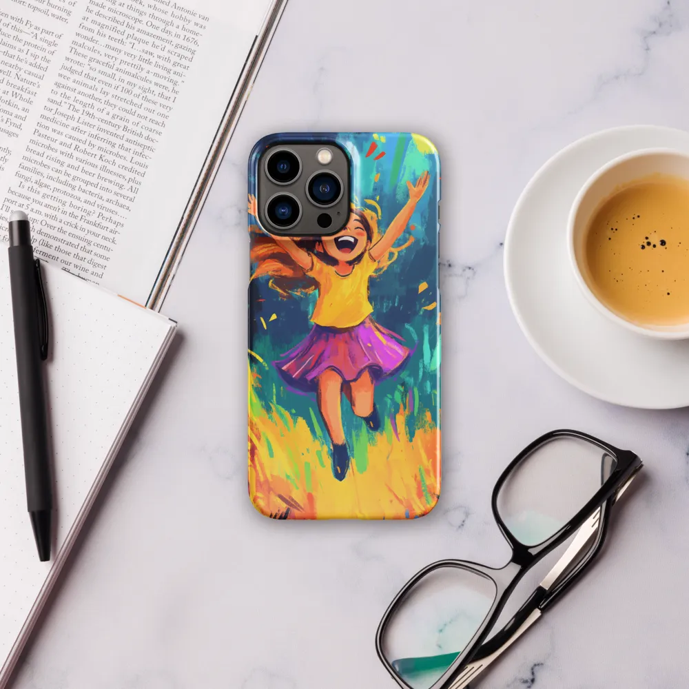 Joyful Escape into Nature | Phone Case |  13 Pro Max | Snap Case | Glossy