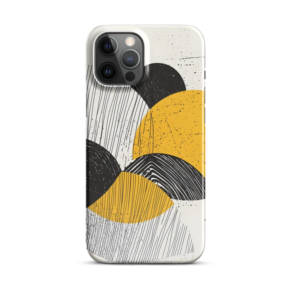 Dynamic Harmony in Black and Yellow