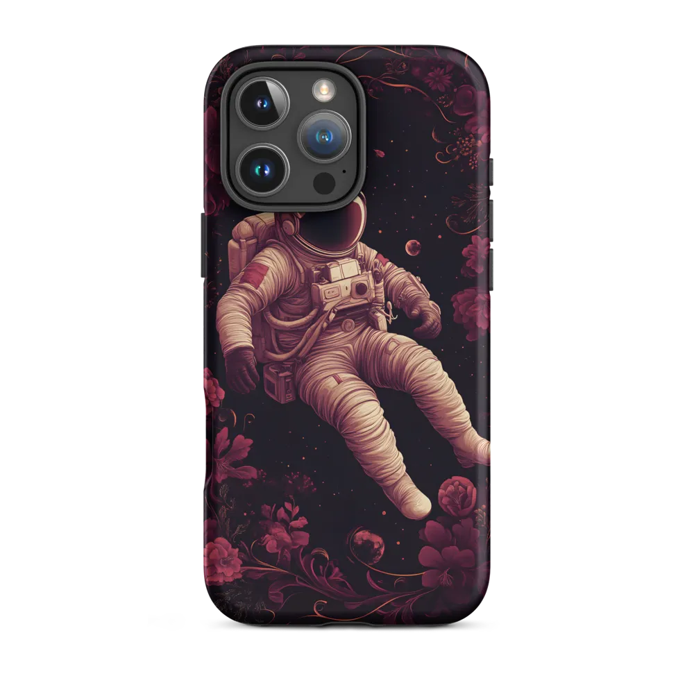 Cosmic Bloom: An Astronaut's Journey