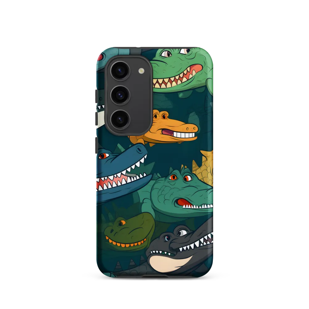 Cheerful Crocodilian Parade